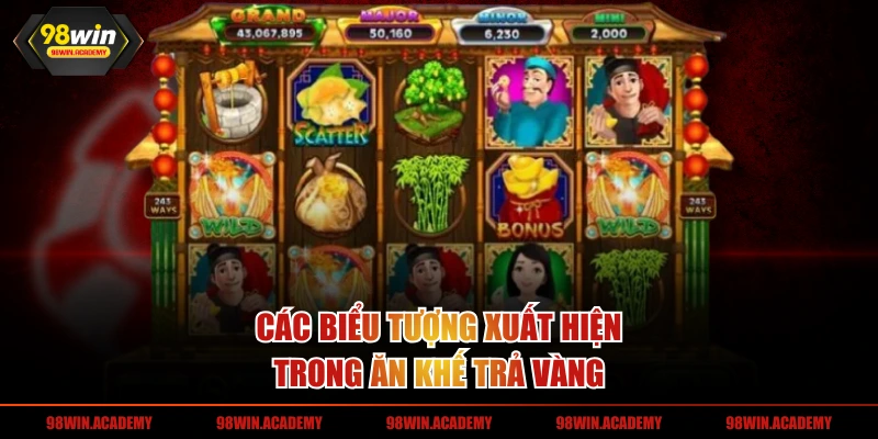 Các biểu tượng xuất hiện trong ăn khế trả vàng