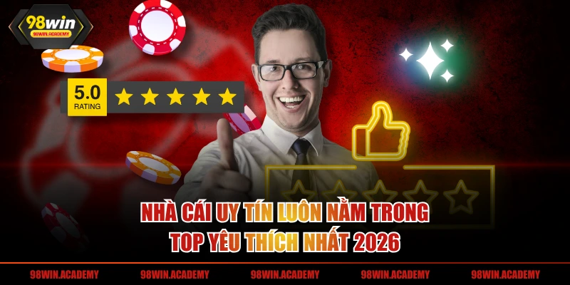 Nhà cái uy tín luôn nằm trong top yêu thích nhất 2026