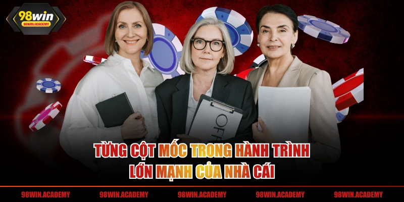 Từng cột mốc trong hành trình lớn mạnh của nhà cái
